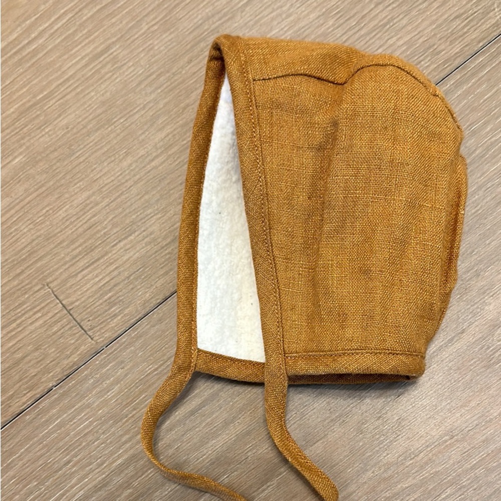 Briar Baby 0-3 Bonnet with Sherpa lining
